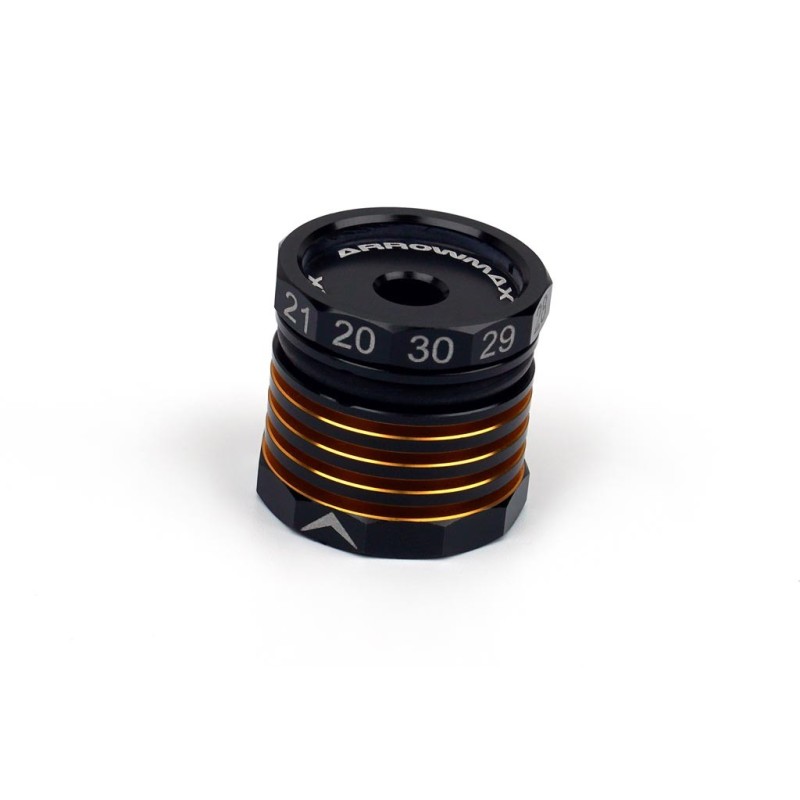 AM171095 - 20-30MM ADJUSTABLE RIDE HEIGHT JAUGE BLACK GOLDEN