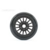 JK1504RB - Jetko EX Super Sonic 1:8 Buggy Belted Tyre Black Wheels 17mm Hex (2)