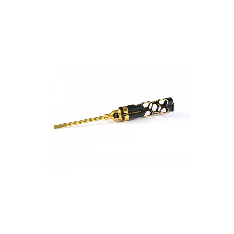 AM430151BG - FLAT HEAD SCREWDRIVER 5.0 X 100MM BLACK GOLDEN