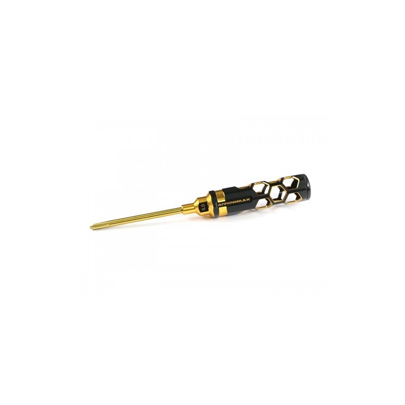 AM440151BG - PHILLIPS SCREWDRIVER 5.0 X 100MM BLACK GOLDEN