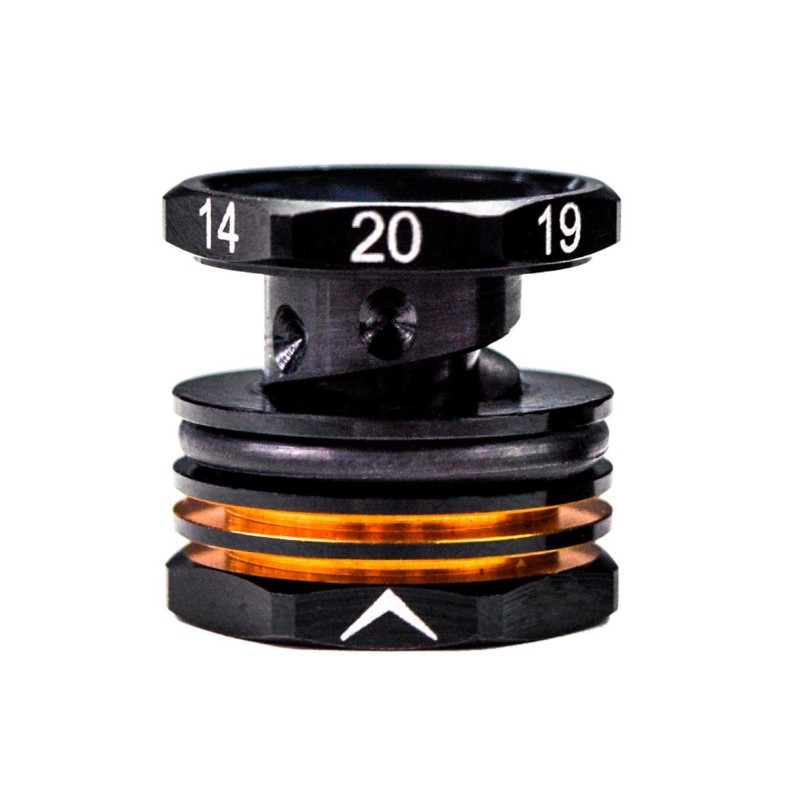 AM171096 - 14-20mm Adjustable Ride Height Gauge Black Golden