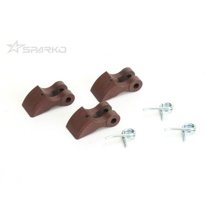 SPKF84021 - Sparko F8 Aluminum Clutch Shoes & 1.0mm Spring (3pcs)