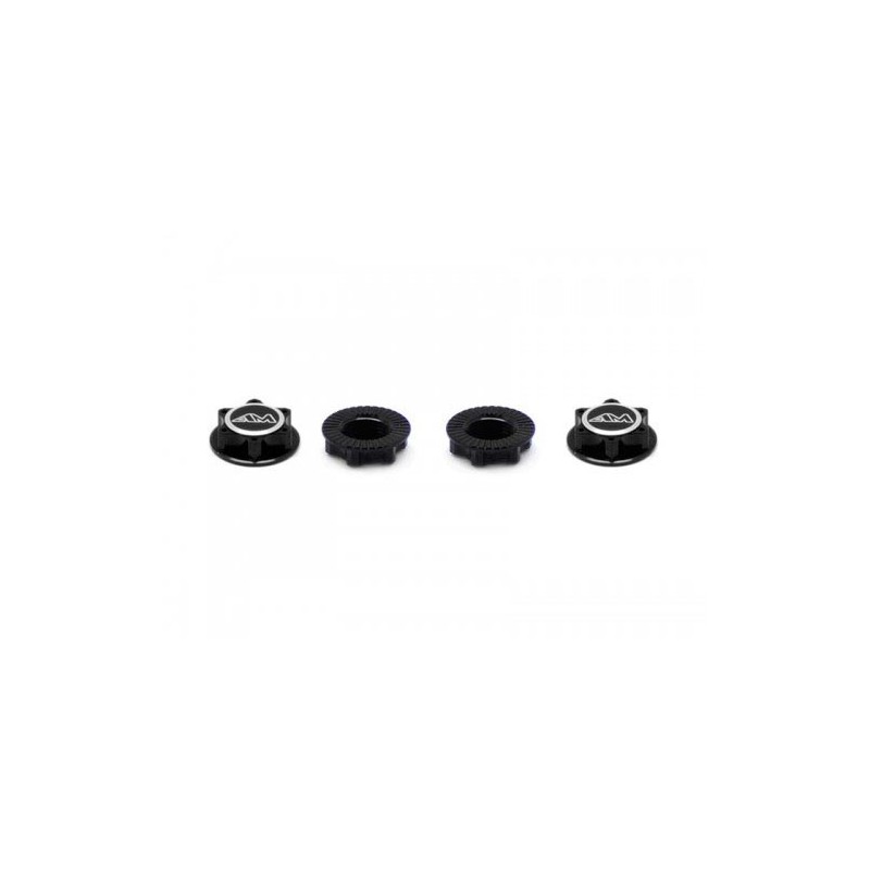 AM030005B - WHEEL NUT CLOSED END LIGHWEIGHT 1/8 BLACK
