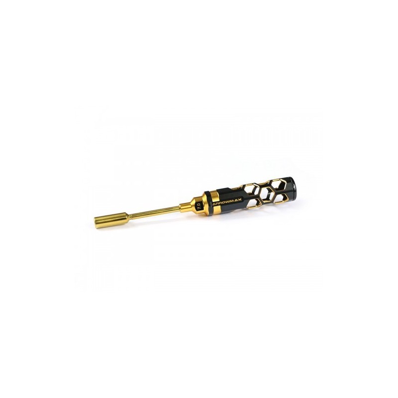 AM450170BG - NUT DRIVER 7.0 X 100MM BLACK GOLDEN