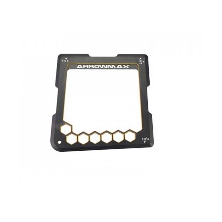 AM171022 - Quick Camber Gauge For 1/8th (1,2,3 degres) Black Golden