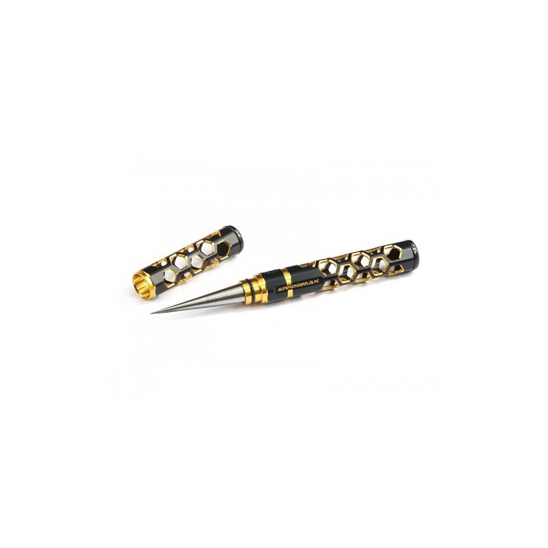 AM490020BG - SMALL REAMER WITH END CAP FOR LEXAN BODY BLACK GOLDEN