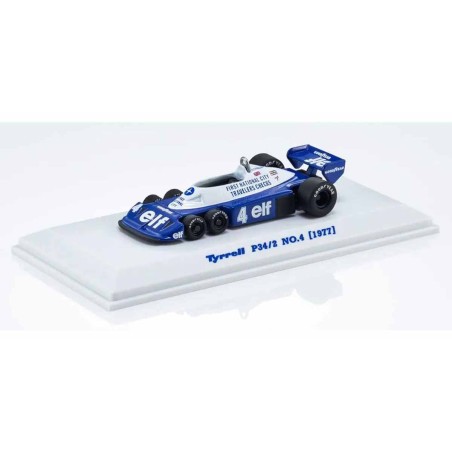 KS07038B6 - Kyosho 1:64 Die Cast Collection Tyrrell P34/2 1977 No.4