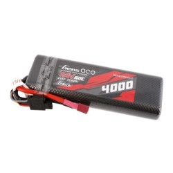 GE3-4000-2DGT - GensAce Bashing LiPo 2S 7.4V-4000-60C (Deans) 139x47x23mm 225g G-Tech