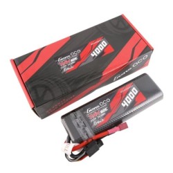 GE3-4000-2DGT - GensAce Bashing LiPo 2S 7.4V-4000-60C (Deans) 139x47x23mm 225g G-Tech