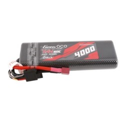 GE3-4000-2DGT - GensAce Bashing LiPo 2S 7.4V-4000-60C (Deans) 139x47x23mm 225g G-Tech