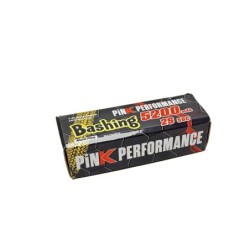 PP3-2S5200-M - Pink Bashing LiPo 2S 7.4V-5200-50C (Multi) 139x47x25mm 310g