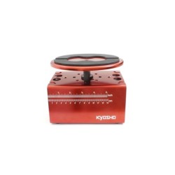 K.36229R - Kyosho Maintenance Stand - High Type (Red)