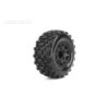JK3105CB - Jetko EX Belted Tyre Westland SC Black wheel 12,14,17mm Hex (2)