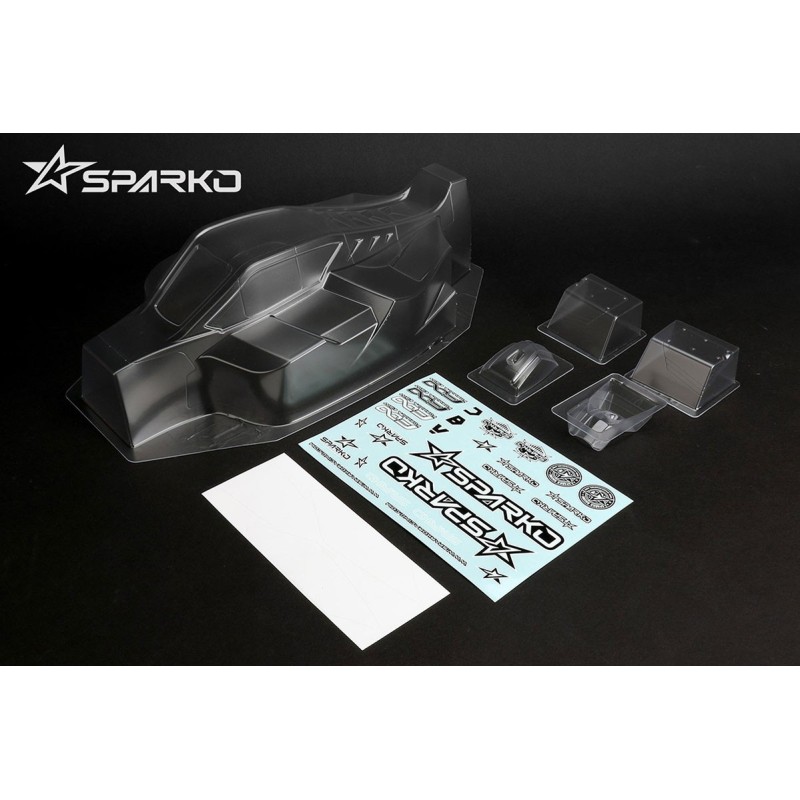 SPKF81031 - Sparko F8 Buggy Body (Clear)