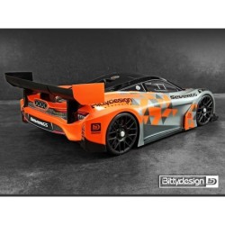 BDGT8-S65 - BittyDesign Seven 65 1:8 GT Body for SWB uncut unpainted