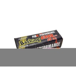 PP3-2S6300-M - Pink Bashing LiPo 2S 7.4V-6300-50C (Multi) 139x47x25mm 325g