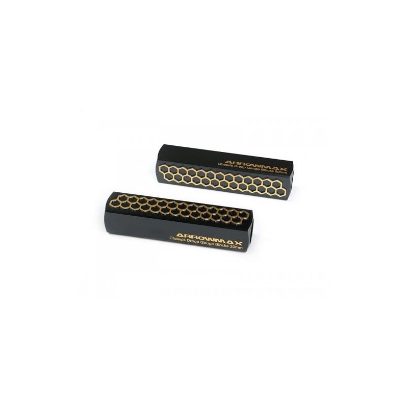 AM171055 - CHASSIS DROOP 20MM BLACK GOLDEN