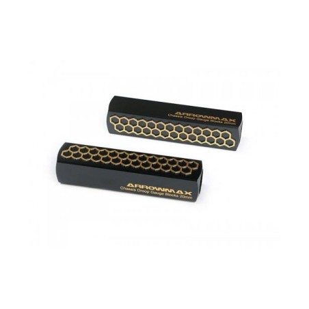 AM171055 - CHASSIS DROOP 20MM BLACK GOLDEN