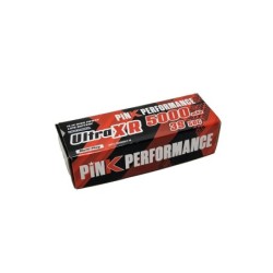 PP1-3S5000LP-M - Pink Ultra XR LiPo 3S 11.1V-5000-50C (Multi) LP 139x45x25mm 340g Soft