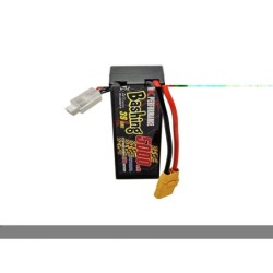 PP3-3S5000LP-M - Pink Bashing LiPo 3S 11.1V-5000-50C (Multi) LP 139x47x28mm 380g