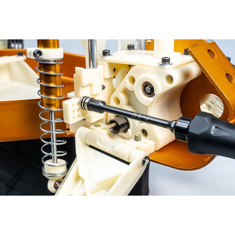 KOS13204-14RC10 - Koswork AE RC10 Standard Hex Wrench Nut Driver Tool Set (7pcs)