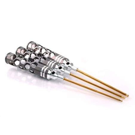 AM420991 - BALL DRIVER HEX WRENCH SET 2.0, 2.5, 3.0 X 120MM 3PCES HONEYCOMB