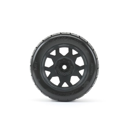 JK5801CBXMAXX - Jetko EX Tyre Tomahawk Belted XMT Black Wheel TRX Xmaxx (2)