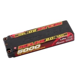 GEA50002S14D5 - GensAce Redline 2.0 Low Prof 2S HV 7.6V-140C-5000 139x47x18.5mm 224g