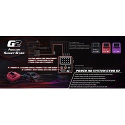 HD-G2 - Power HD Gyro G2 drift Dual System 4CH