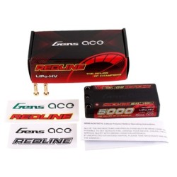GEA50002S14S5 - GensAce Redline 2.0 Shorty 2S HV 7.6V-140C-5000 97x47x20mm 179g