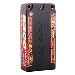 GEA53002S14D5 - GensAce Redline 2.0 Shorty 2S HV 7.6V-140C-5300 96x47x22.5mm 199g