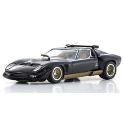 KS03203BKG - Kyosho 1:43 Lamborghini Miura SVR 1970 Black-Gold