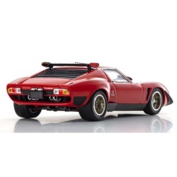 KS03203R - Kyosho 1:43 Lamborghini Miura SVR 1970 Red