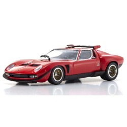 KS03203R - Kyosho 1:43 Lamborghini Miura SVR 1970 Red