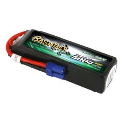 GE3-5000LP-4C5-60 - Gens ace Bashing LiPo 4S 14.8V-5000-60C (EC5) 136x42x34mm 440g Soft