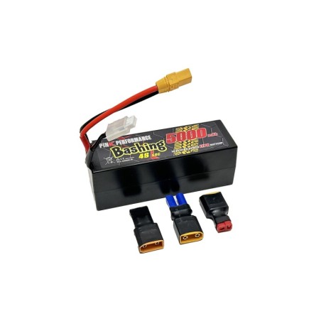 PP3-4S5000-M - Pink Bashing LiPo 4S 14.8V-5000-50C (Multi) 139x47x49mm 590g