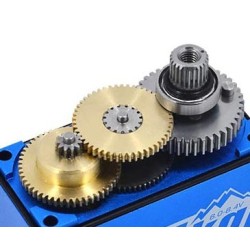 HD-LW-25MG - Servo HD LW-25MG Waterproof HV Blue Alu Case 25.0kg/0.14Ss