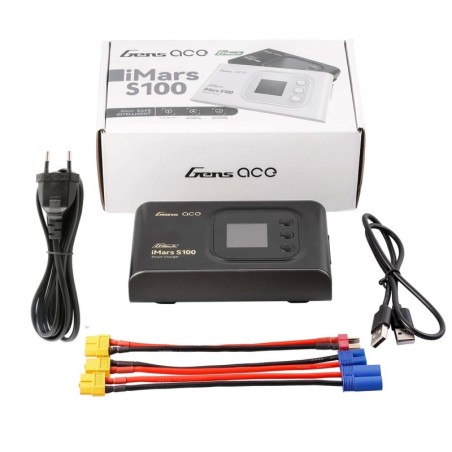 GEAS100-EB - GensAce Charger iMars S100 G-Tech 100W (EU) Black