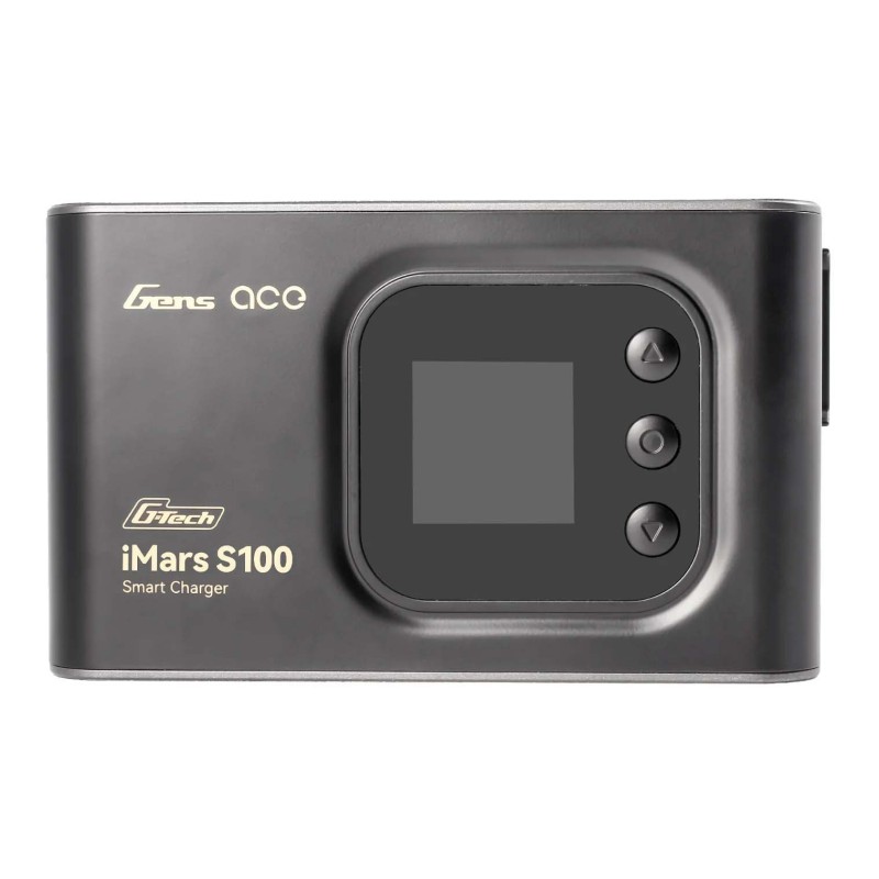 GEAS100-KB - GensAce Charger iMars S100 G-Tech 100W (UK) Black