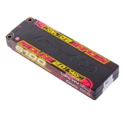 GEA61002S14D5 - GensAce Redline 2.0 Low Prof 2S HV 7.6V-140C-6100 139x47x18.5mm 226g
