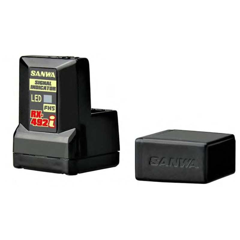 S.107A41386B - Receiver RX-492i 4 chanels 2,4GHZ FH5 SXR Waterproof