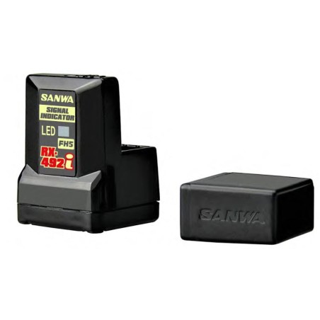 S.107A41386B - Receiver RX-492i 4 chanels 2,4GHZ FH5 SXR Waterproof