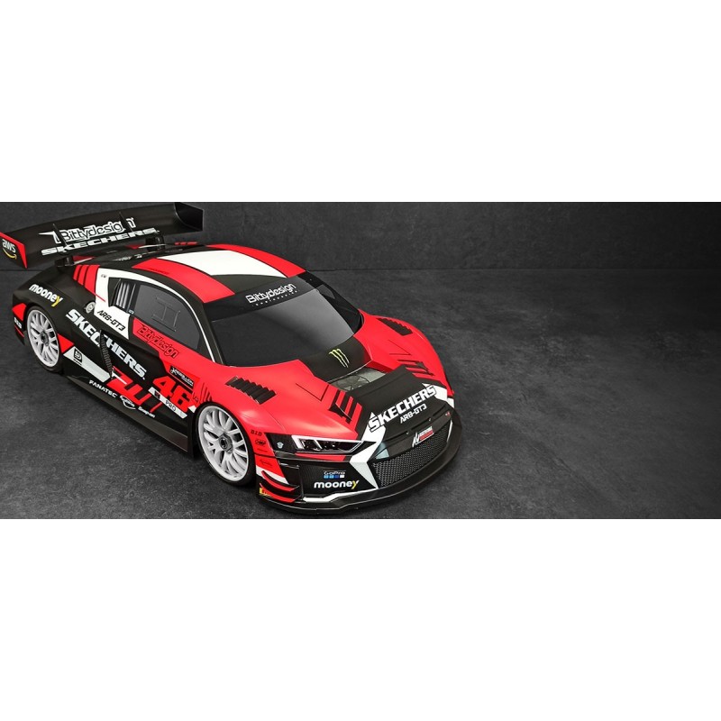 BDGT8-R8LW - Bitty Design AR8-GT3 1:8 GT Body for LWB uncut unpainted (1mm)