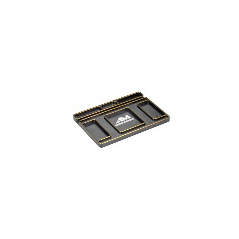 AM174003 - Alu Tray For Set-Up System & LED Pit Lamp Black Golden