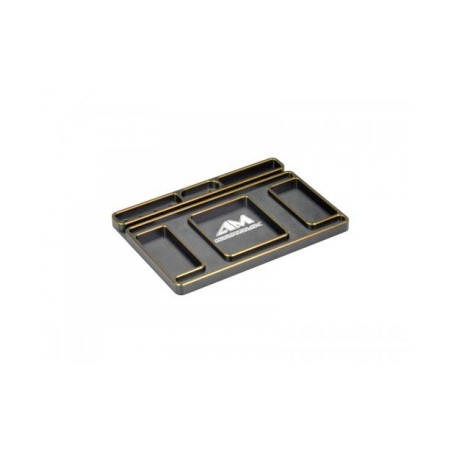 AM174003 - Alu Tray For Set-Up System & LED Pit Lamp Black Golden