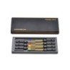 AM502905 - AM Power Tool Tip Set 7 Pieces With Alu Case Black Golden