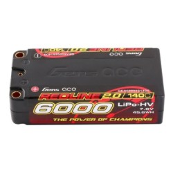 GEA60002S14D5 - GensAce Redline 2.0 Shorty 2S HV 7.6V-140C-6000 96x47x25mm 220g