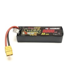 PP3-3S8000-M - Pink Extreme Bashing LiPo 3S 11.1V-8000-100C Multi 157x47x34mm 515g