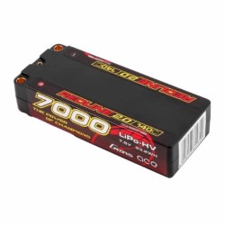 GEA70002S14M5 - GensAce Redline 2.0 Mid Size 2S HV 7.6V-140C-7000 113x47x25mm 250g