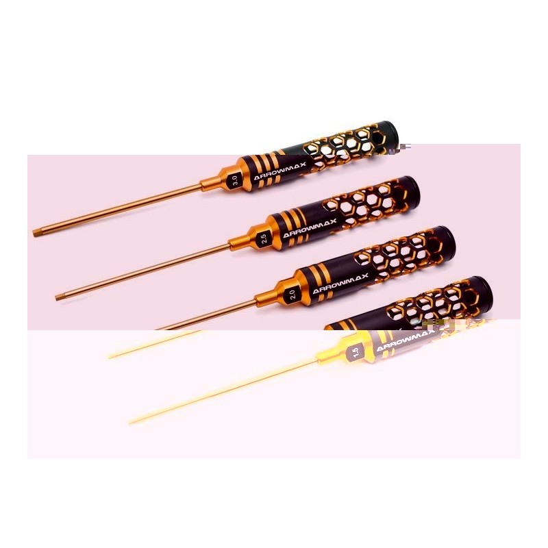 AM419993 - Allen Wrench Set 1.5, 2.0, 2.5 & 3.0 X 110mm (4) Aniversary